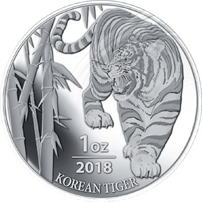 south korea silver tiger capsule