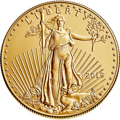 2019 1/2 oz Gold American Eagle | Gainesville Coins