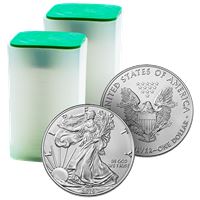 american silver eagle roll coins