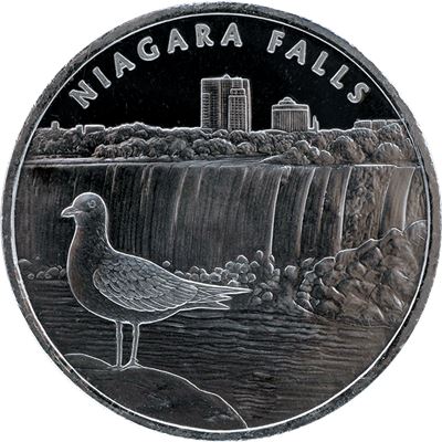 niagara falls silver round pure