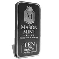 mason mint silver bar fine
