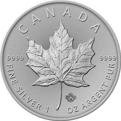 canadian silver maple leaf roll