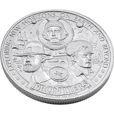 frontiers silver round pilgrims