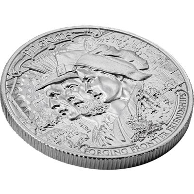 frontiers silver round pilgrims