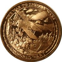 patriot copper round wwi
