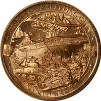 patriot copper round wwii