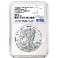 american silver eagle ngc ms70