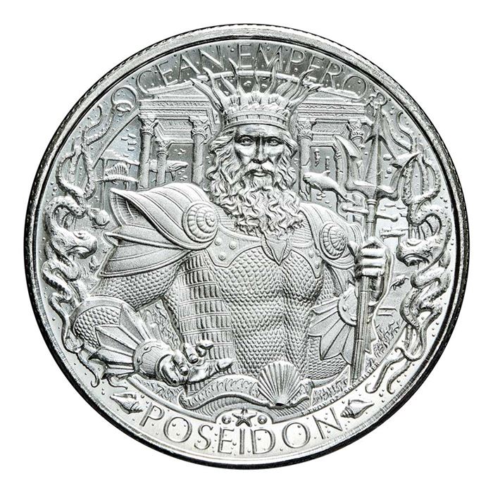 Atlantis 1 oz Silver Round - Mythical Cities Series