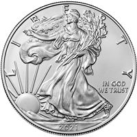 american silver eagle coin brilliant