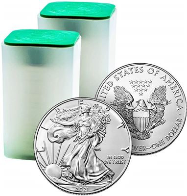 american silver eagle roll coins