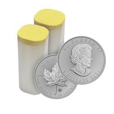 canadian silver maple leaf roll