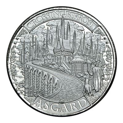 Asgard 1 oz Silver Round - Mythical Cities Series