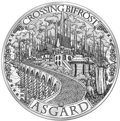 Asgard 1 oz Silver Round - Mythical Cities Series