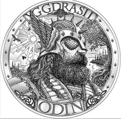 Asgard 1 oz Silver Round - Mythical Cities Series