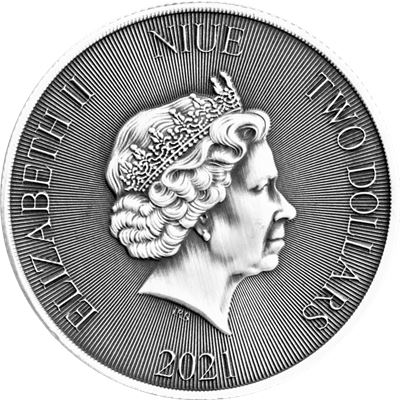 robin hood silver coin niue