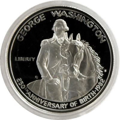 george washington proof silver half