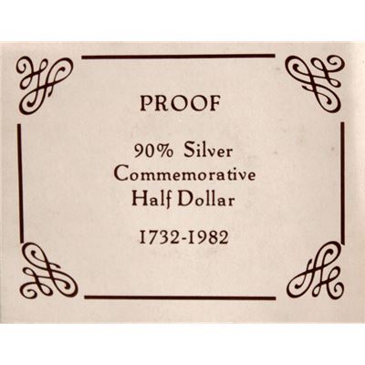 george washington proof silver half