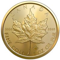 canadian gold maple leaf