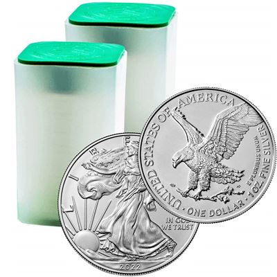 american silver eagle roll coins