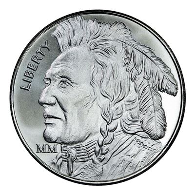 1 oz Sunshine Buffalo Silver Round (New, MintMark SI) l JM Bullion™