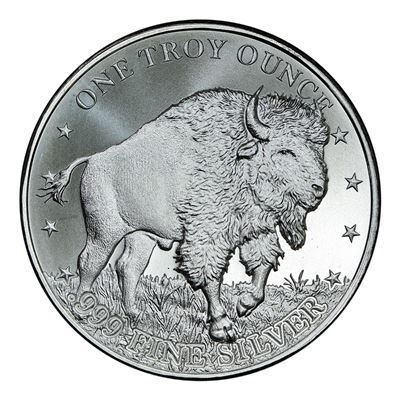 silver buffalo round mason mint