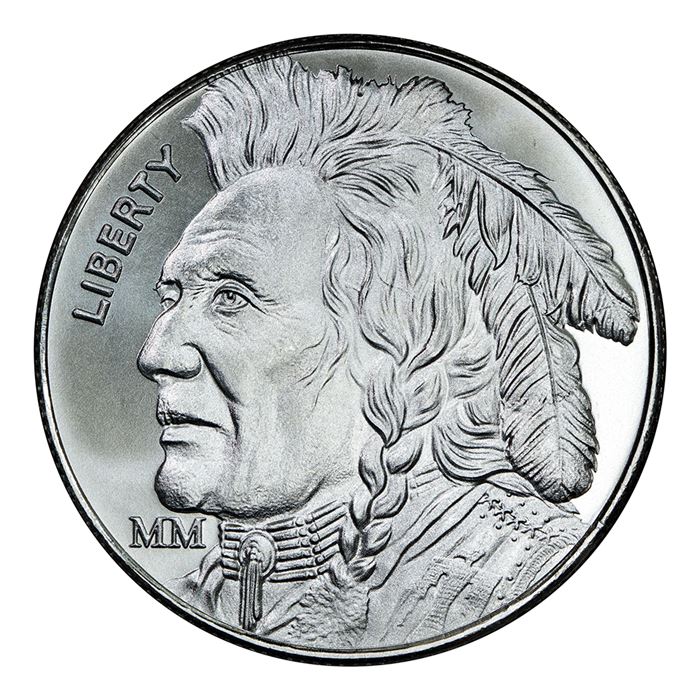 Buffalo 1 Oz Silver Round - 1 Oz Silver Coin