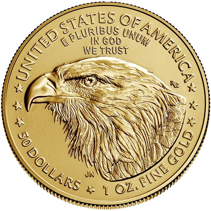 2023 1 oz American Gold Eagle Coin $50 BU | Gainesville Coins ®