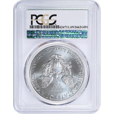 american silver eagle pcgs ms69