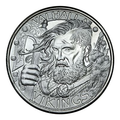 vikings silver round pure the