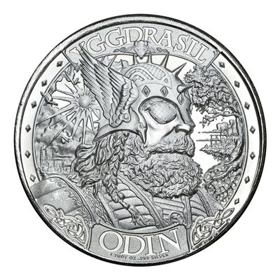asgard silver round mythical cities