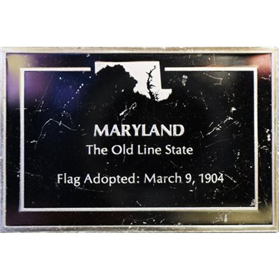 maryland grains proof sterling silver