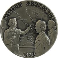missouri compromise high relief antique