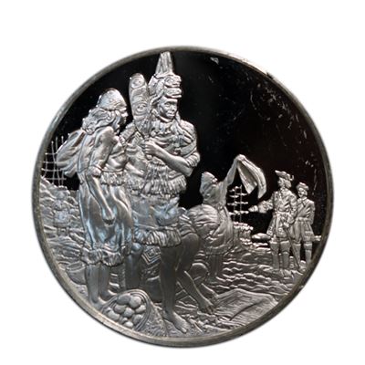 american indian proof sterling silver
