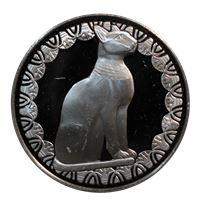 the egyptian cat proof sterling