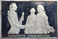 lafayette commissioned grains sterling proof