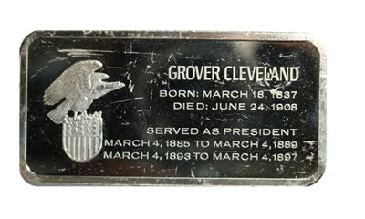 grover cleveland president ,000 grains