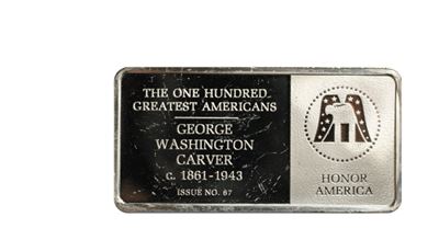george washington carver sterling silver
