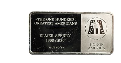 elmer sperry sterling silver bar