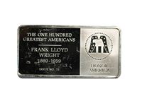 frank lloyd wright sterling silver