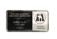 henry clay sterling silver bar