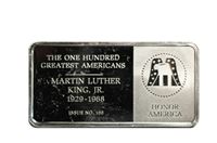 martin luther king sterling silver
