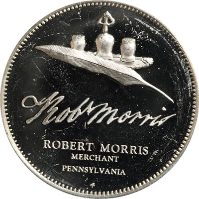 robert morris proof sterling silver