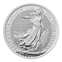 silver britannia british royal mint
