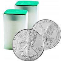 american silver eagle roll coins