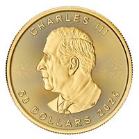 gold canadian maple leaf coin