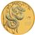 australian gold lunar snake coin