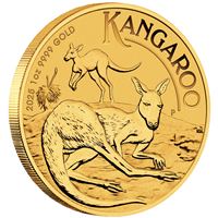 gold kangaroo coin