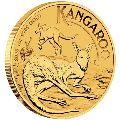 gold kangaroo coin