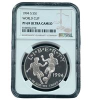 world cup silver commemorative ngc