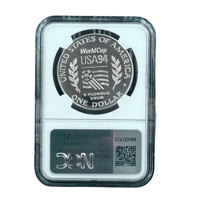 world cup silver commemorative ngc